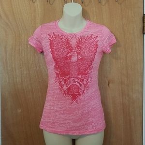 Pink us army shirt